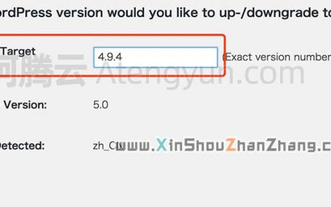 好用：WordPress升级或降级插件WP Downgrade