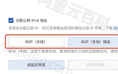 阿里云香港网络线路类型BGP（多线）精品详细介绍_CN2测速