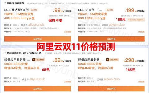 2024年云服务器双11活动哪家价格优惠？阿里、腾讯、京东还是华为云？