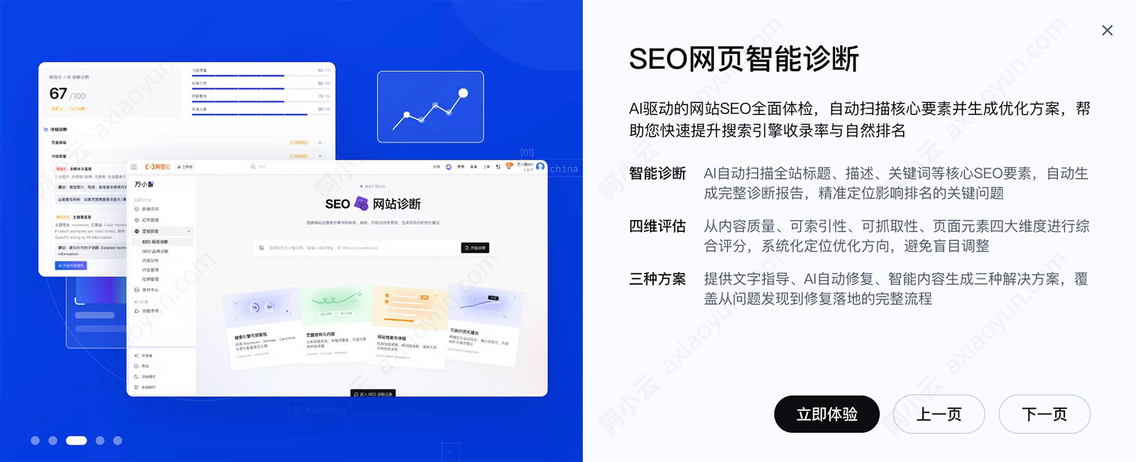 万小智SEO网页智能诊断